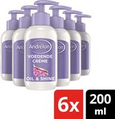 Andrélon Special Oil & Shine Haarcrème - 6 x 200 ml - Voordeelverpakking