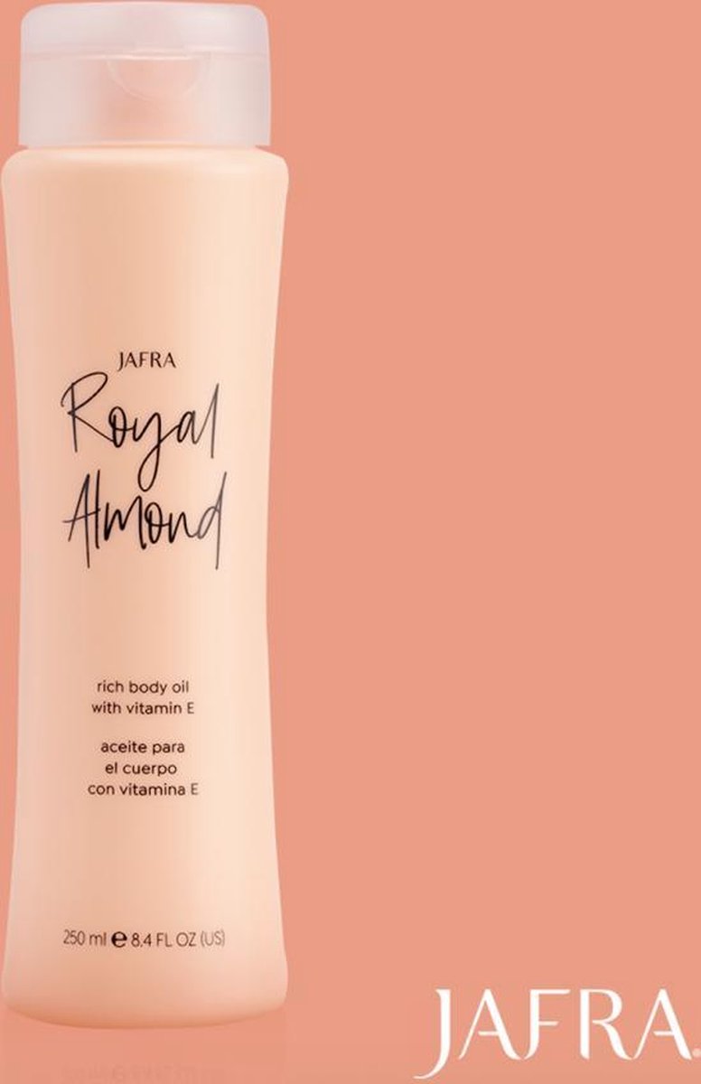JAFRA Royal Almond Body Oil met Gratis doseerpomp