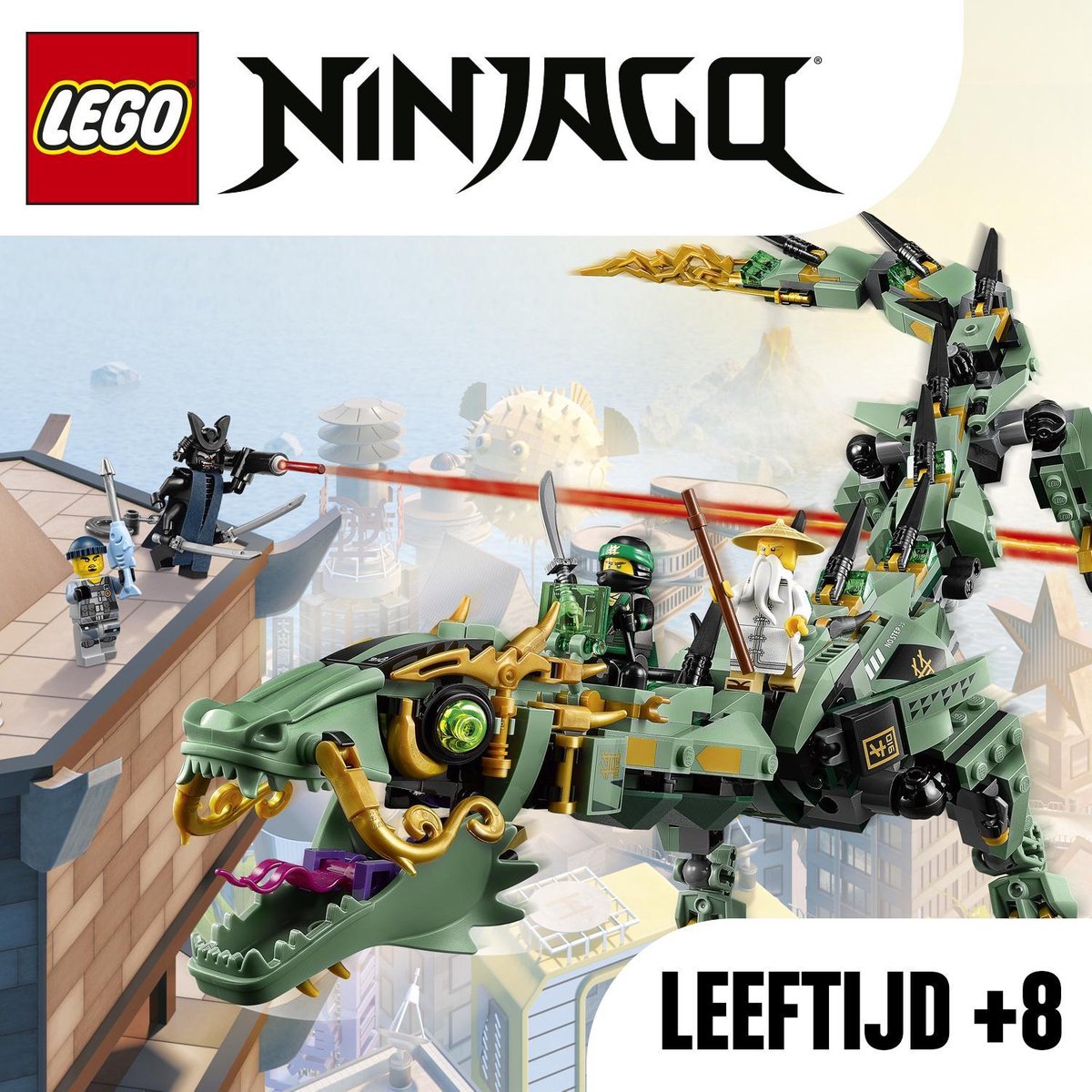 LEGO NINJAGO Movie Groene Ninja Mecha Draak - 70612 | bol.com