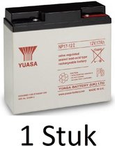 1 Stuk Yuasa lead-acid Batterij NP17-12