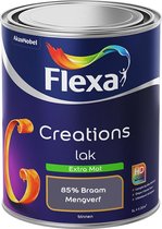 Flexa Creations - Lak Extra Mat - Mengkleur - 85% Braam - 1 liter
