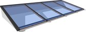 Zelfbouw lichtstraat 4 vak lessenaarsdak 3550x1100mm - Lichtkoepel - wit