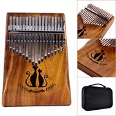 Kalimba met 17 toetsen - Vinger percussie