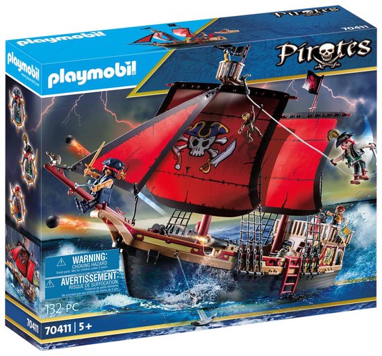 PLAYMOBIL Piratenschip - Model 70411