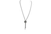 Stainless steel - lange ketting - statement - dames - zilverkleurig - FlowJewels