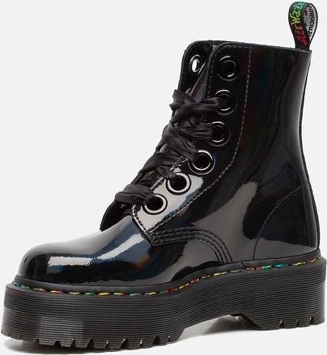 rainbow molly dr martens