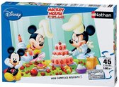 Mickey Pastry Puzzle 45 stks