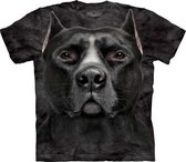 T-shirt Black Pitbull Head