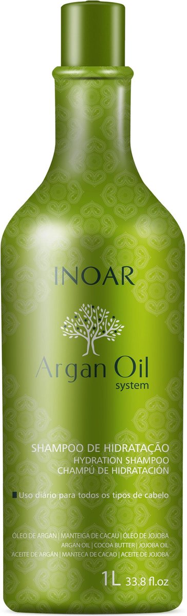 Inoar Argan Oil Keratine Treatment Keratin Shampoo 1L