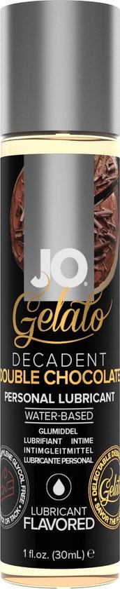System JO - Gelato Decadente Dubbele Chocolade Glijmiddel Waterbasis 30 ml
