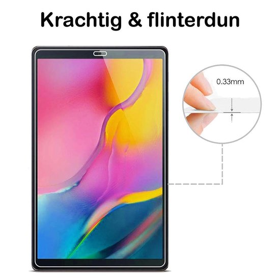 Samsung Galaxy Tab A 10.1 2019 Protecteur d'écran Verre trempé - 2 PACK