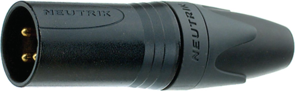 Neutrik NC7MXX-BAG XLR kabeldeel 7p male zwart