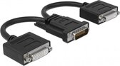 Delock - Adapter DMS-59 Stecker - 2 x DVI 24+5 Buchse 20 cm