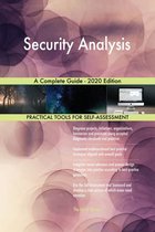 Security Analysis A Complete Guide - 2020 Edition