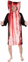 Bodysocks Verkleedkostuum Bacon Rood