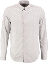 Garcia comfort stretch overhemd zwart wit valt kleiner - Maat M