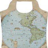 Vouwtas: Wandkaart van de wereld door Joan Blaeu, Het Scheepvaartmuseum