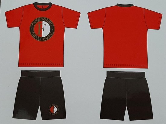 opgroeien Artefact Trouwens Feyenoord shortama maat 140/146 - [Pyjama met korte mouwen en pijpen] |  bol.com