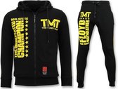 Local Fanatic Exclusive Survêtement Hommes - TMT Floyd Mayweather Set - Noir - Taille: XL