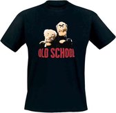 The Muppets - Muppets Old School Heren T-shirt - S - Zwart