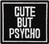 Attitude Holland Patch Cute But Psycho Zwart