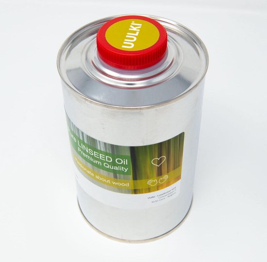 Uulki Pure Lijnolie voor de behandeling van Hout Binnen en Buiten Extra Zuivere... bol