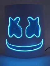 ELITE - Marshmallow blauw LED masker voor volwassenen