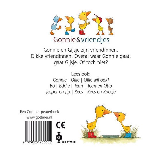 Gonnie & vriendjes  -   Gonnie en Gijsje - Olivier Dunrea