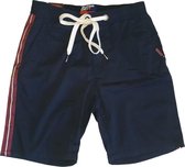 Superdry blauw chino short katoen stretch - Maat W28