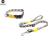 HiDream Profusion hond set - leiband en halsband - verstelbaar - Honden en baasjes - Totum - L