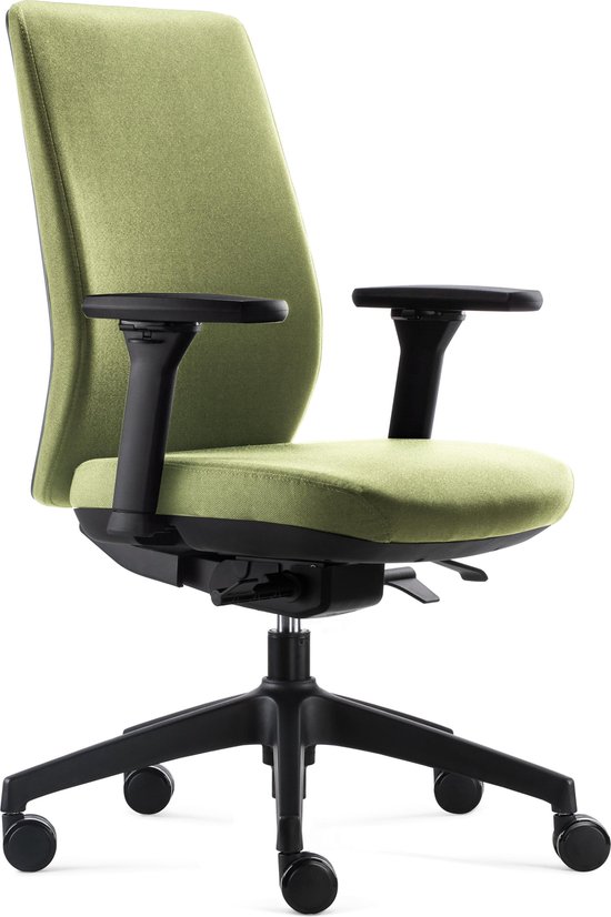 BenS 918-Synchro-4 groen Luxe ergonomische bureaustoel - GREENGUARD aan... | bol.com