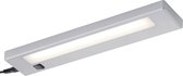 LED Keukenkast Verlichting - Trion Alyna - 4W - Koppelbaar - Warm Wit 3000K - Rechthoek - Mat Titaan - BES LED