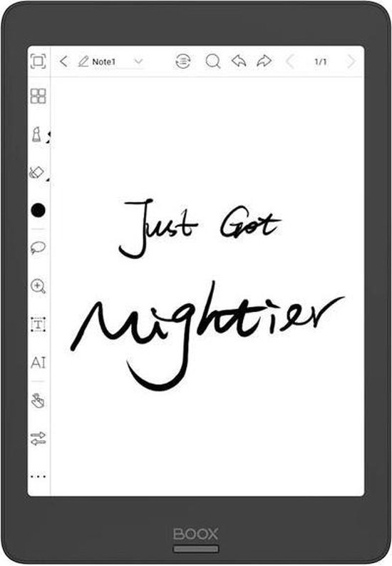 Nova 2, 7,8" E-inkt e-reader met Dual Touch, warm/koudlicht, Android 9, Playstore - + Wacom Stylus + Screenprotector