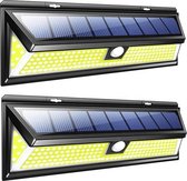 Solaire 180 | solar lamp | 2023 model | 180 COB LED | Bewegingssensor & Nachtsensor | Tuinlamp op zonne-energie | Buitenlamp| Tuinverlichting op zonne-energie | IP65 Waterdicht | S