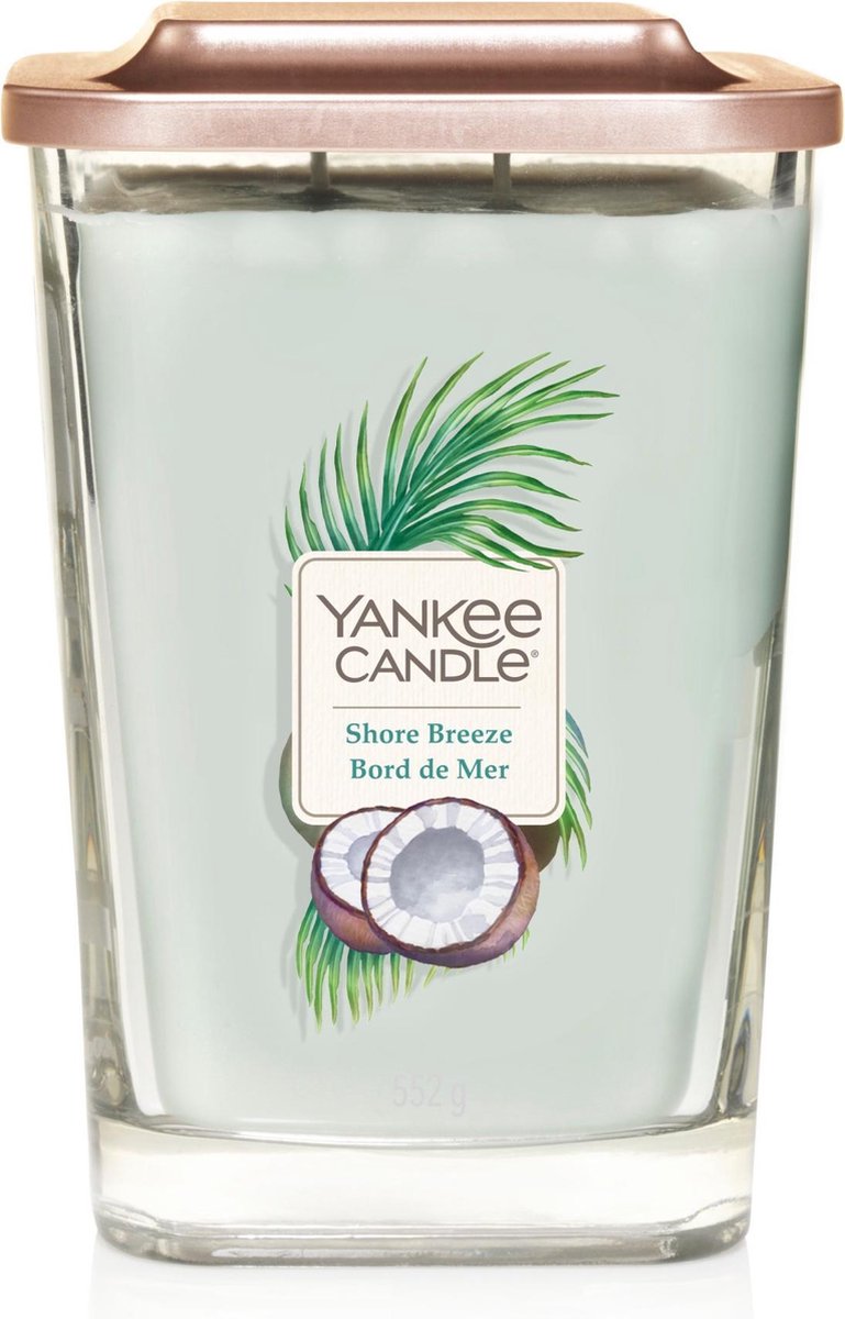 Yankee Candle Elevation Large Geurkaars - Shore Breeze