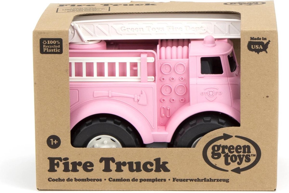 Green Toys - Brandweerwagen Roze | bol.com