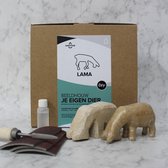 Paquet de bricolage en pierre de savon SamStone Lama