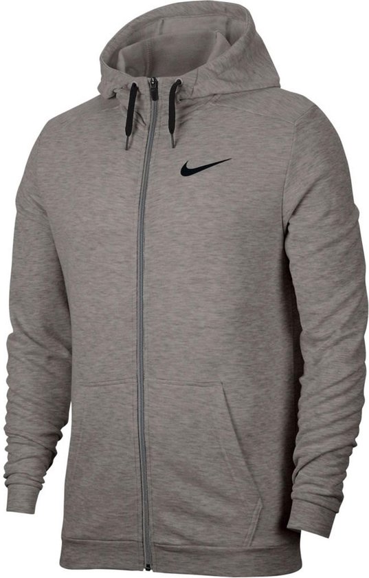 Nike Dri-FIT Hooded Vest - Mannen - grijs/zwart | bol.com