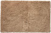 Lucy's Living Luxe badmat FUA Brown – 50 x 80  cm - beige – rechthoek - badkamer mat - badmatten -  badtextiel - wonen – accessoires