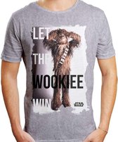 Star Wars Let the Wookie Win shirt S