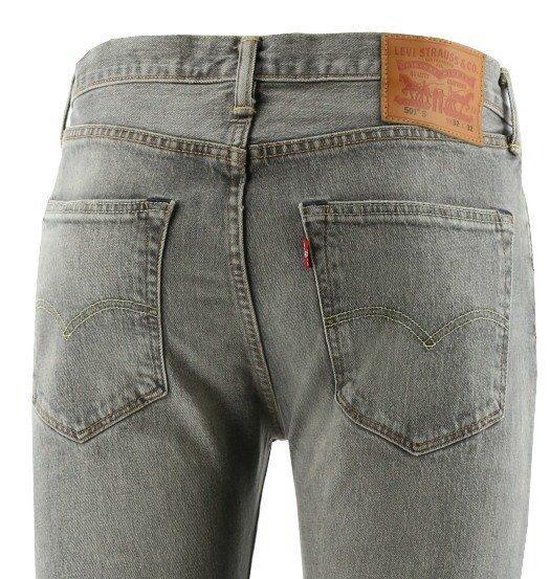 Levi's skinny jeans heren grijs denim, maat 29/32 | bol.com