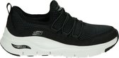 Skechers Arch Fit dames sneaker - Zwart - Maat 38