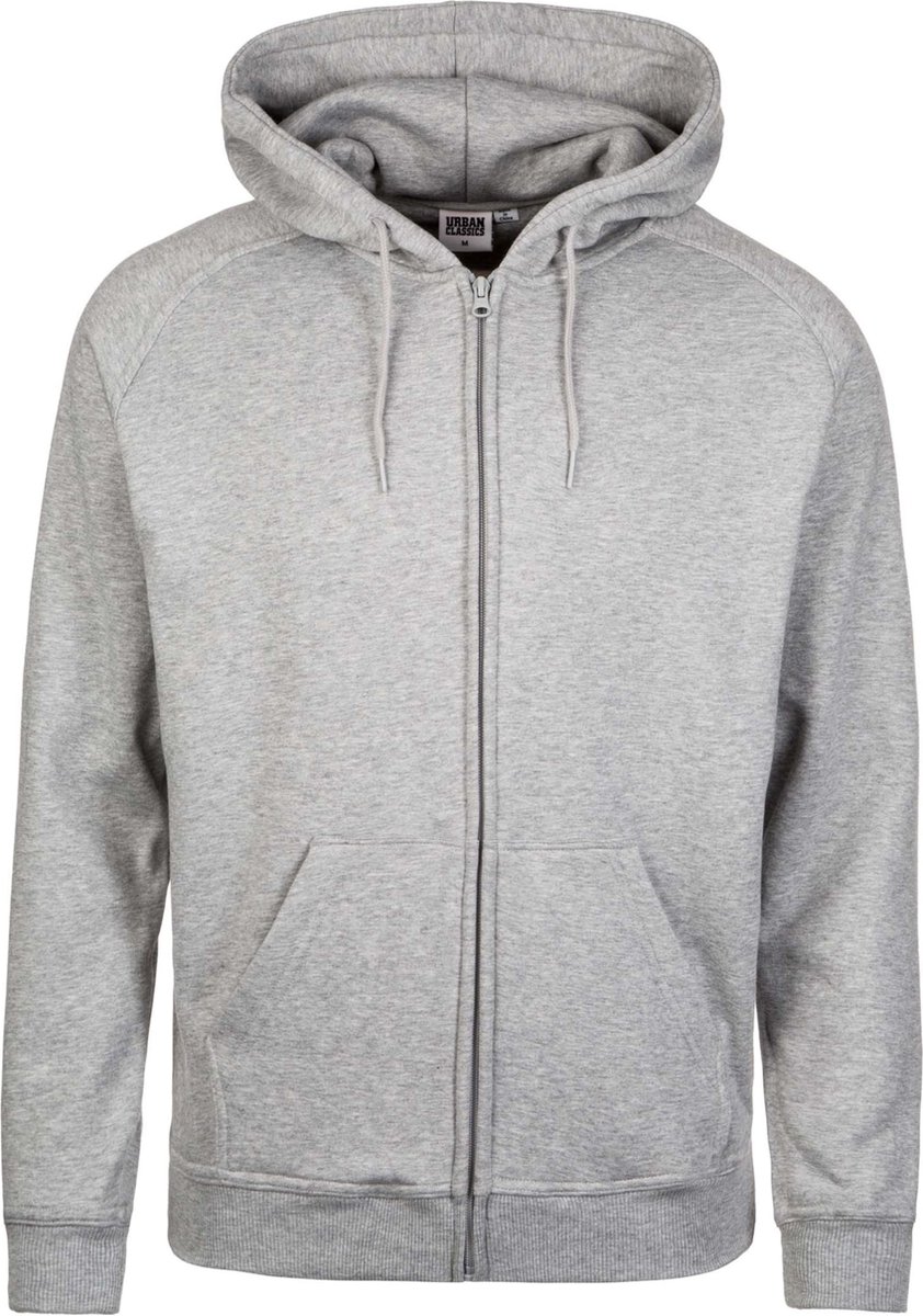 Urban Classics Basic Vest met capuchon M Grijs
