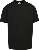 Senvi Oversized T-Shirt - Kleur Zwart - Maat S - Heavy