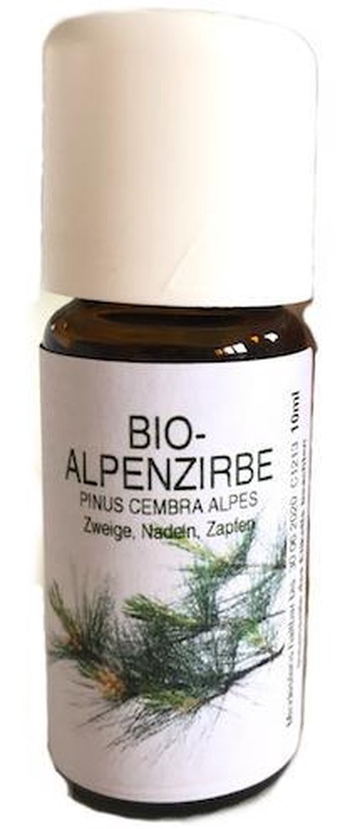 Goedkoopste Bio Alpenden 100 Etherische Olie, Pinus cembra, Zirbe, Swiss stone pine