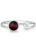 Quinn - Dames Ring - 925 / - zilver - edelsteen - 21191663