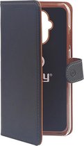 Celly WALLY793 coque de protection pour téléphones portables 16 cm (6.3") Étui avec portefeuille Noir, Marron