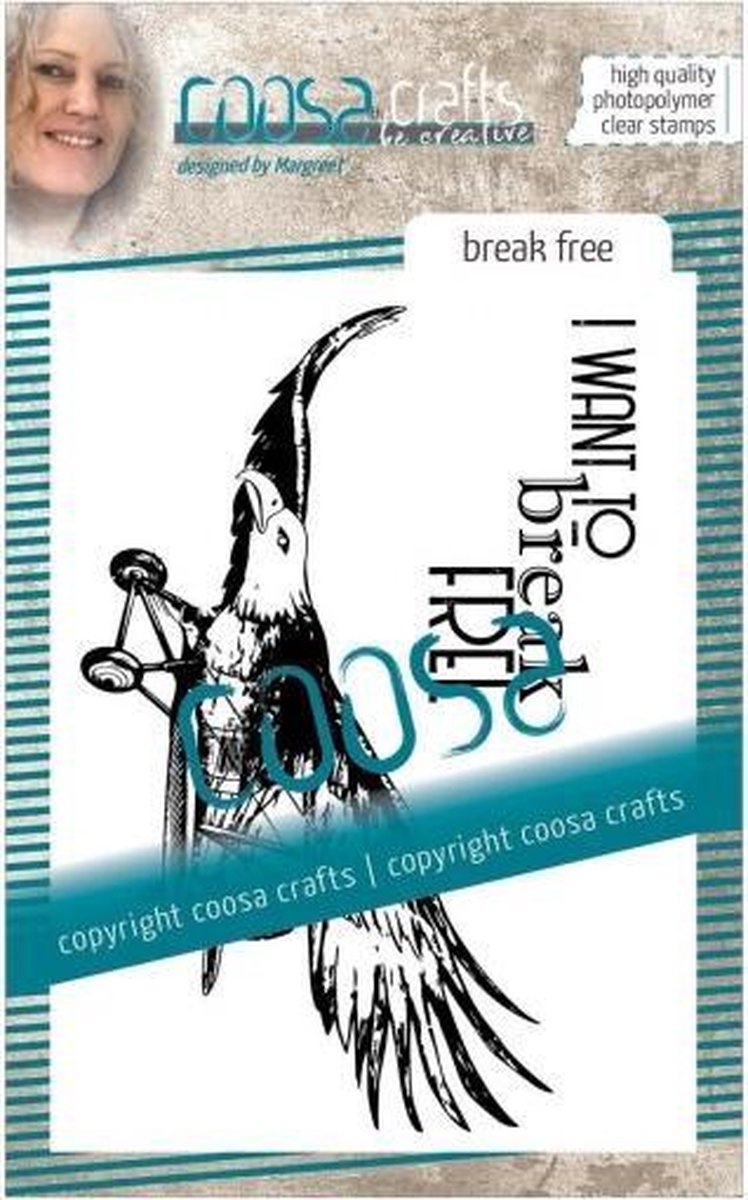 COOSA Crafts Clear stamp - Fusion #11 Break free