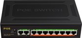 SBVR TXE143 - Netwerk Switch - PoE Switch - 10 poorten - RJ45 - 1.000 Mbps