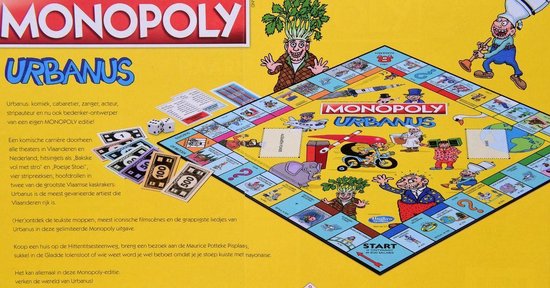Thumbnail van een extra afbeelding van het spel Monopoly editie URBANUS